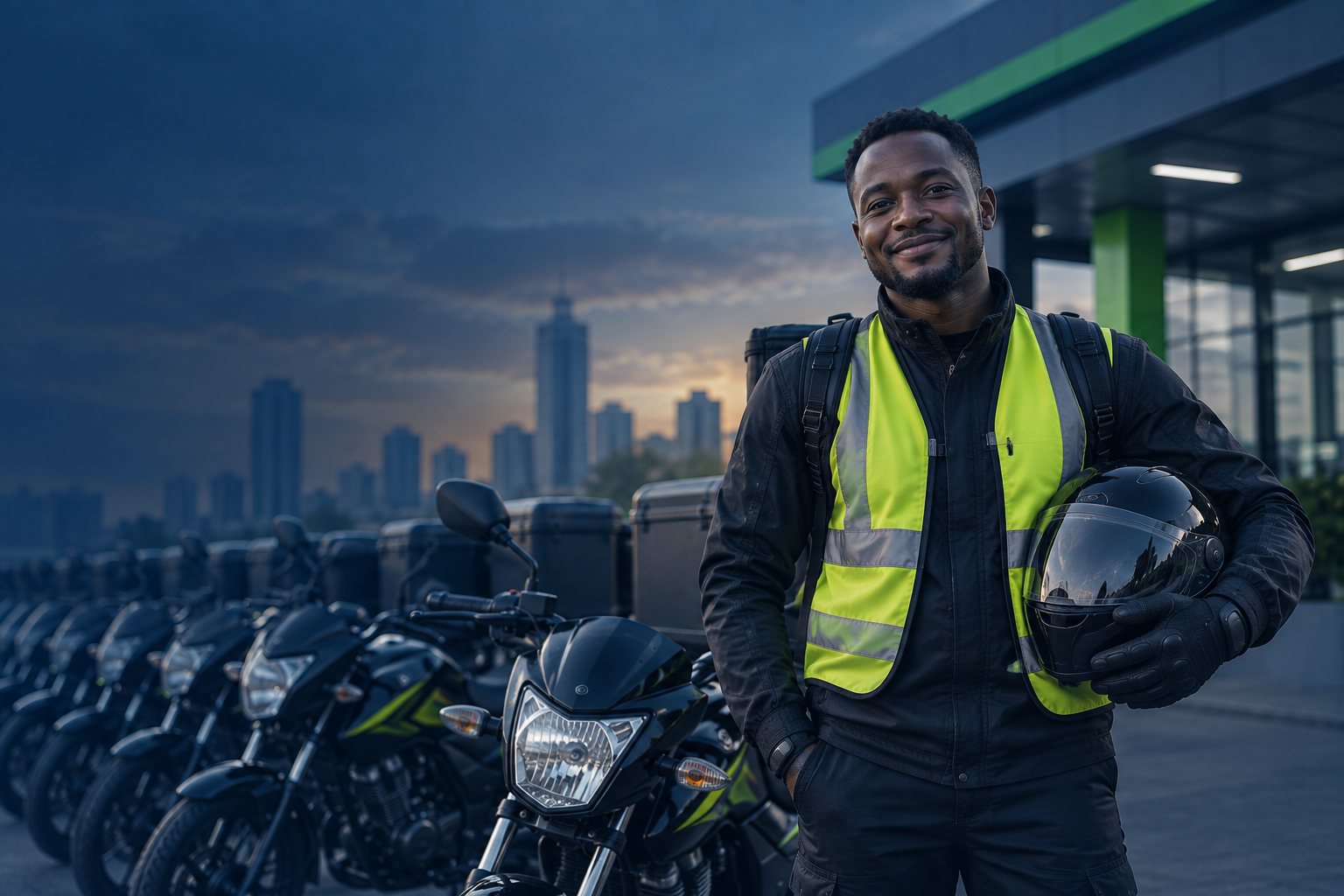 Enterprise mobility motorcycle
